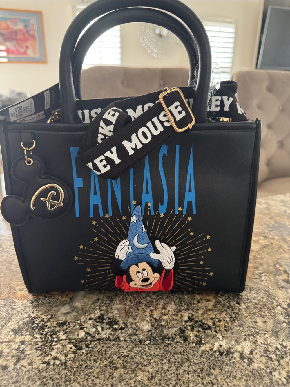 Primark "FANTASIA" graphic with Sorcerer Mickey Mouse